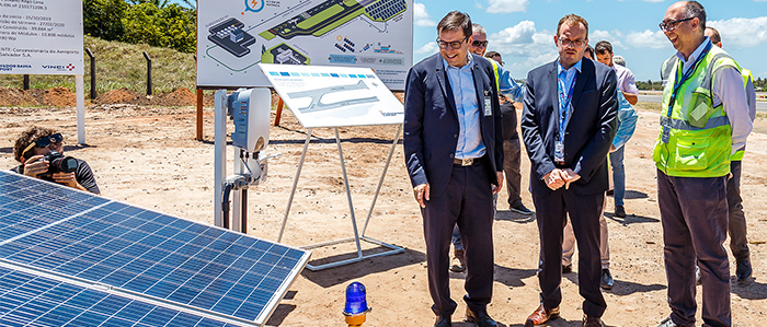 Aeroporto de Salvador é o primeiro do país a implantar usina solar